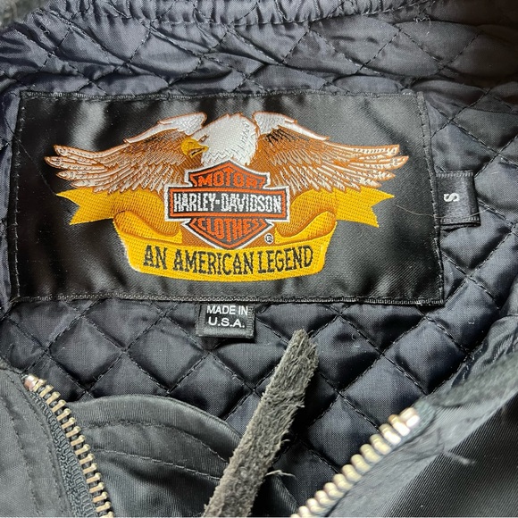 EUC Men’s Harley Davidson bomber jacket! - Picture 5 of 5